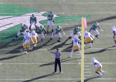 Shoot Screens off Wide Zone- University of North Texas