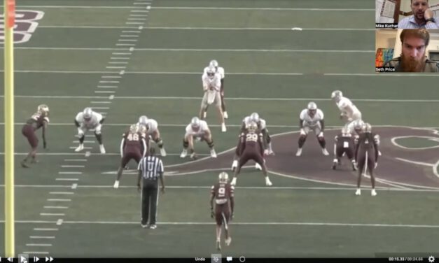 Wide Zone Y-Lead Concept (narrated)- Nicholls State University (LA)